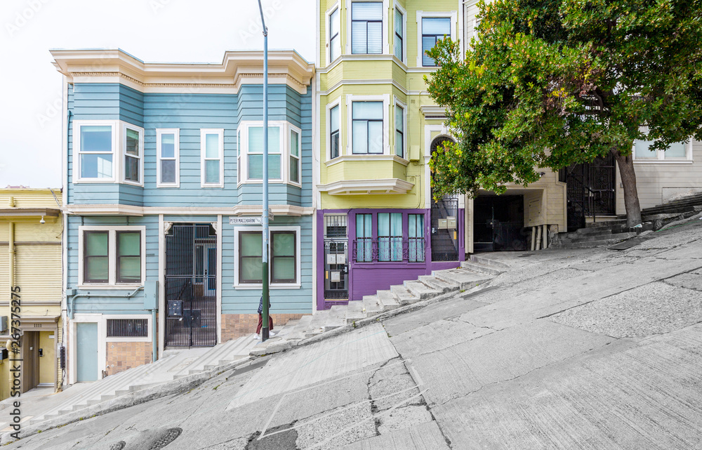 San Francisco urban scene, California, USA