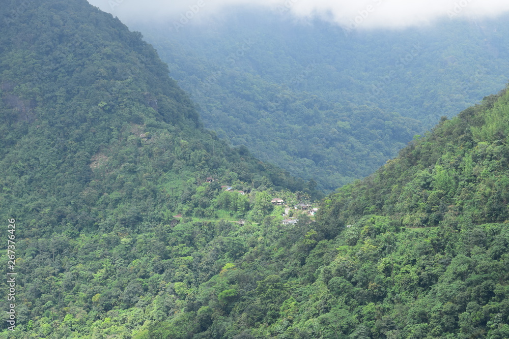 Naklejka premium Cherrapunji