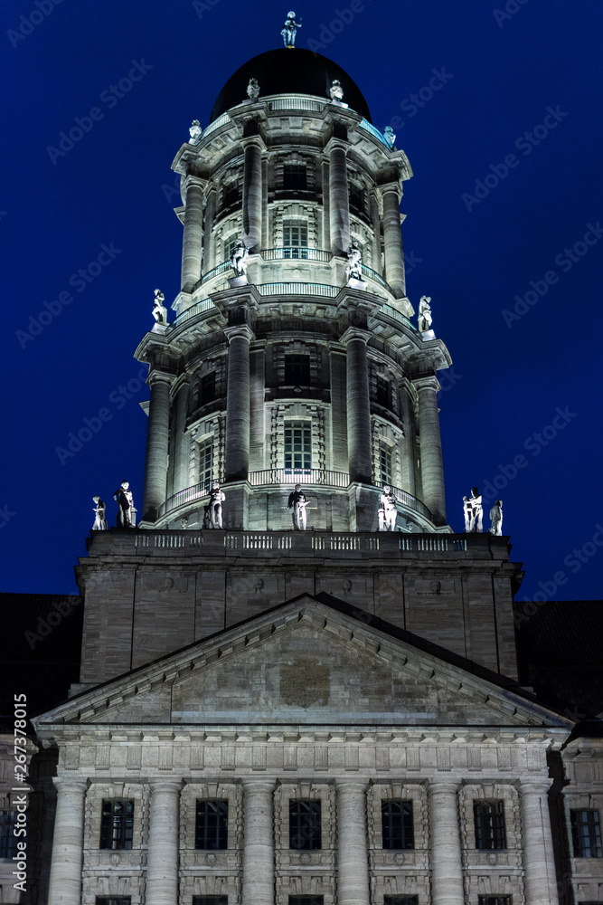Sight to the Berlin Landmark Old City Hall at Dawn. Berlin,Berlin/Germany - 09.05.2019