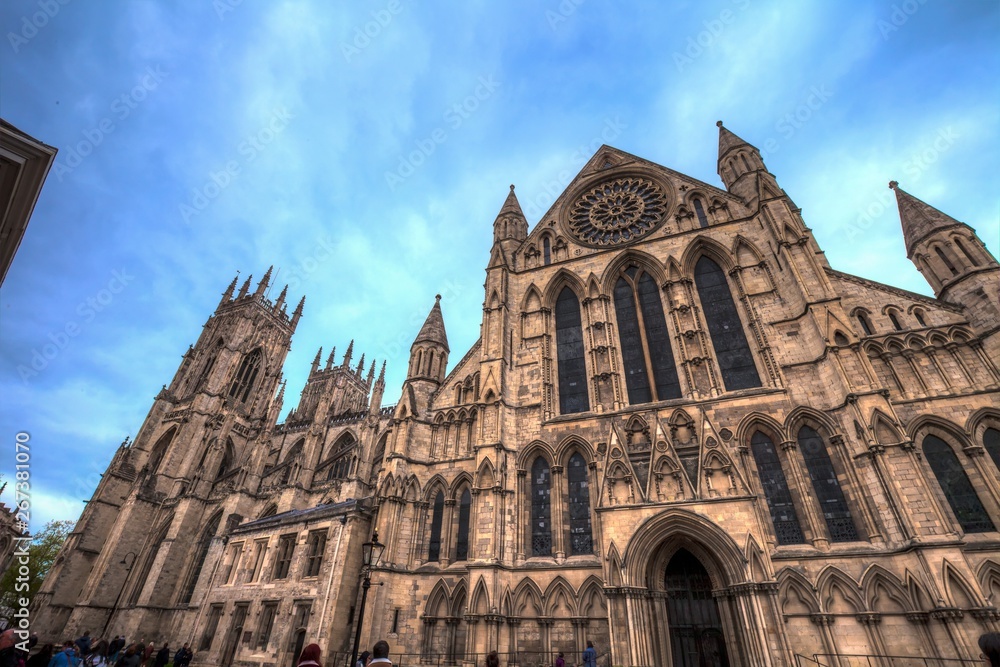York Minster Cathedral, Yorkshire, Great Britain.