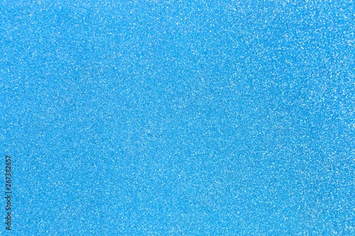 Blue glitter shiny texture background for christmas, Celebration concept.