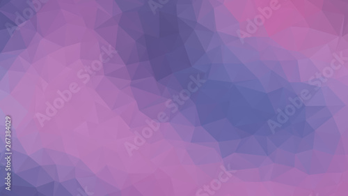 Pink and purple polygonal triangle background, vector illustration mosaic background template
