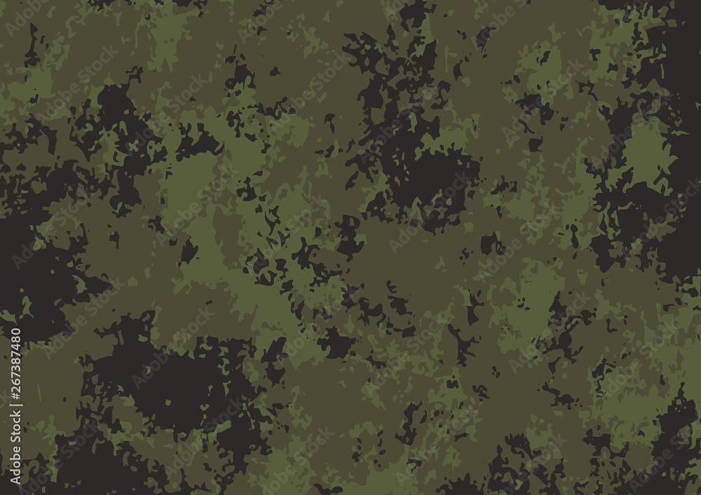 Army green camouflage pattern background. Vector illustration eps 10 Army green camouflage pattern background. Vector illustration eps 10