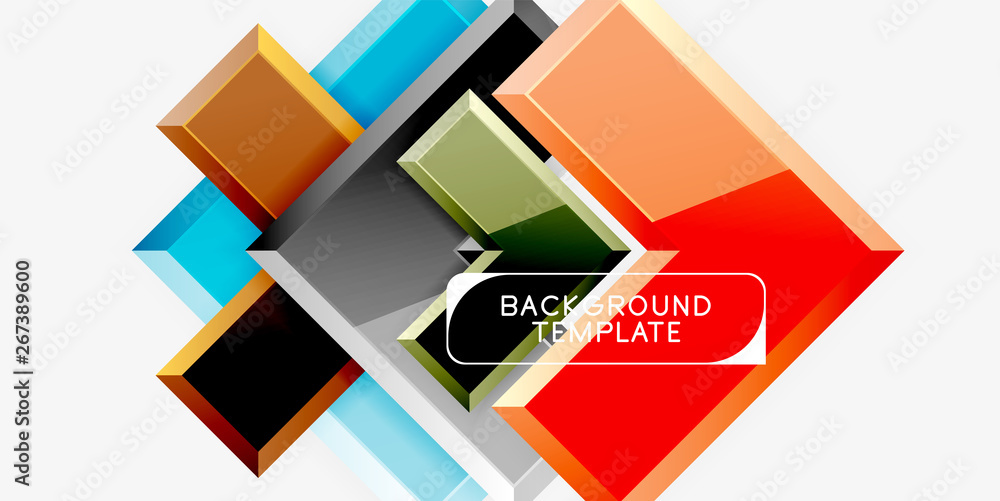 Abstract arrows composition background Abstract arrows composition background