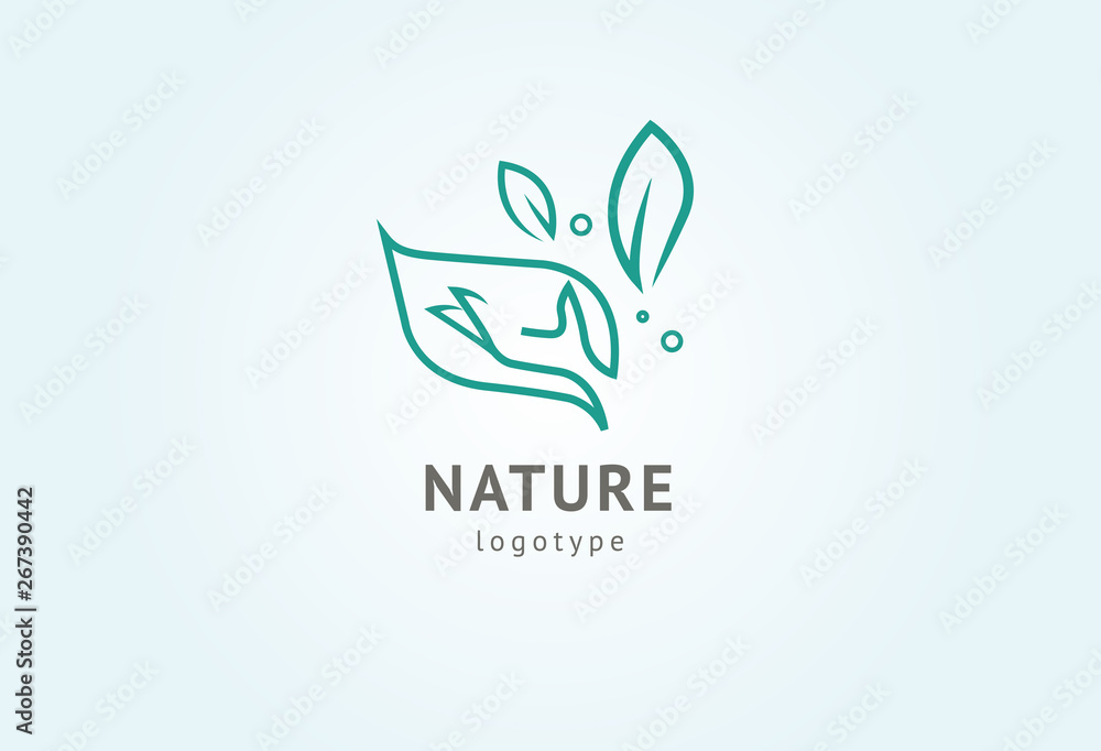 Abstract nature logo icon vector design. Healthy eco food, ecology, spa, diet, yoga, Environment day vector logo. Happy people with leaf logo. Fitness, sport web icon. Abstract nature logo icon vector design. Healthy eco food, ecology, spa, diet, yoga, Environment day vector logo. Happy people with leaf logo. Fitness, sport web icon.