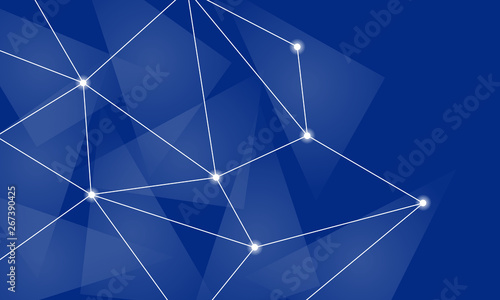 Abstract blue vector background for your projects.