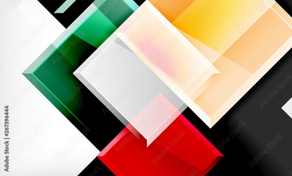 Color squares futuristic abstract background Color squares futuristic abstract background