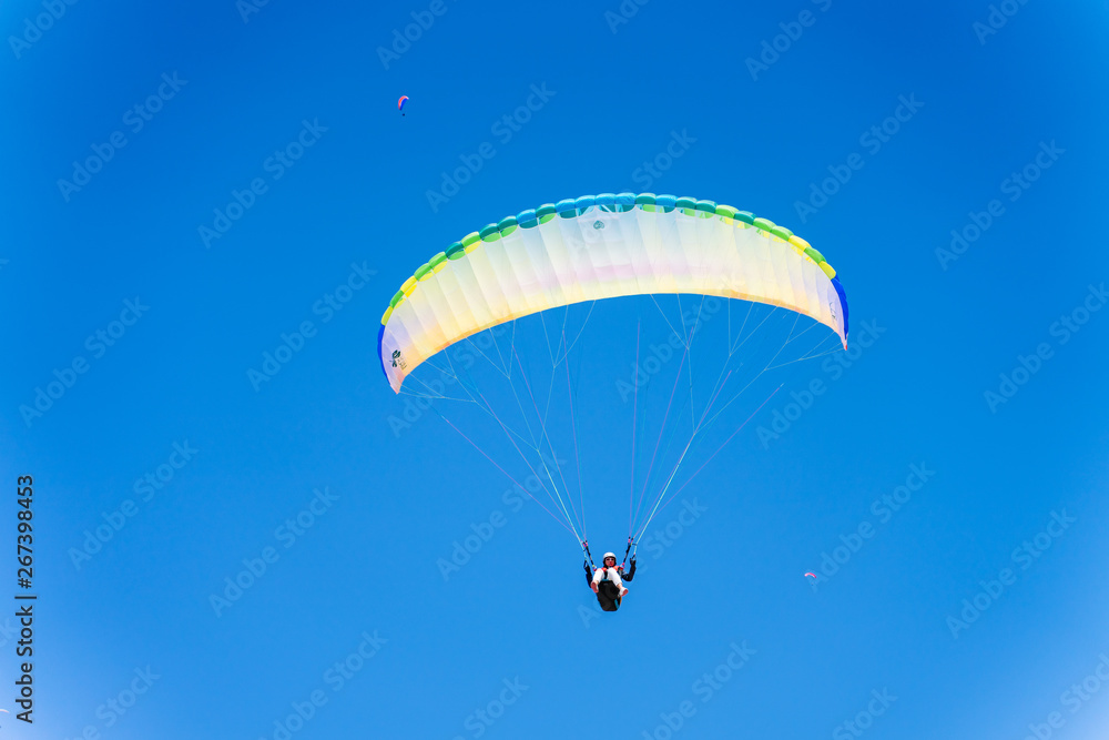 paraglider in the sky paraglider in the sky