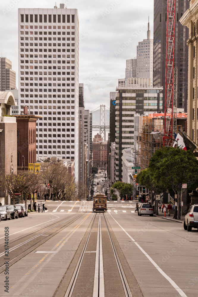 California Street cable car