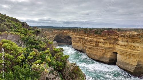 ocean and cliffs