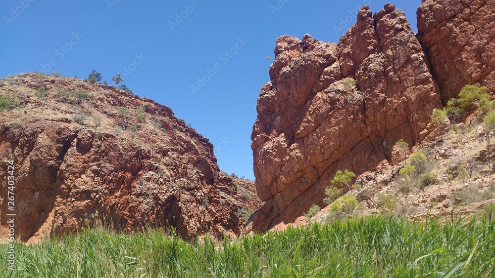 Fototapeta premium rocks and blue sky