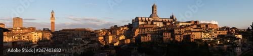 Panoramica su Siena