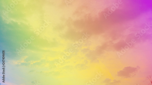 abstract background with sky and clouds