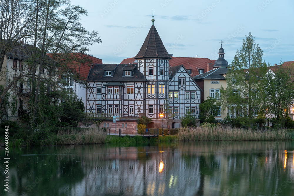 Fachwerkhaus am Burgsee in Bad Salzungen