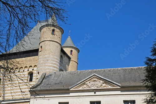 Abbazia benedettina di St. Paul a Wisques, Pas-de-Calais, Hauts-de-France,	 photo