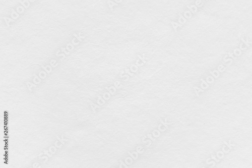 Abstract white crumpled paper texture background or backdrop. Empty clean note page or parchment sheet for decorative design element. Simple monochrome surface for journal template presentation.