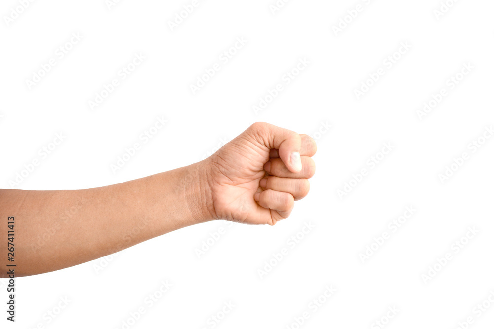 Symbol empty hand holding isolated on the white background. Symbol empty hand holding isolated on the white background.