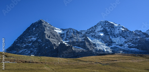 Snow mountain in Jungfrau, Switzerland © Phuong