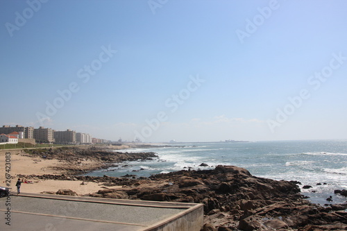 view of beach and sea