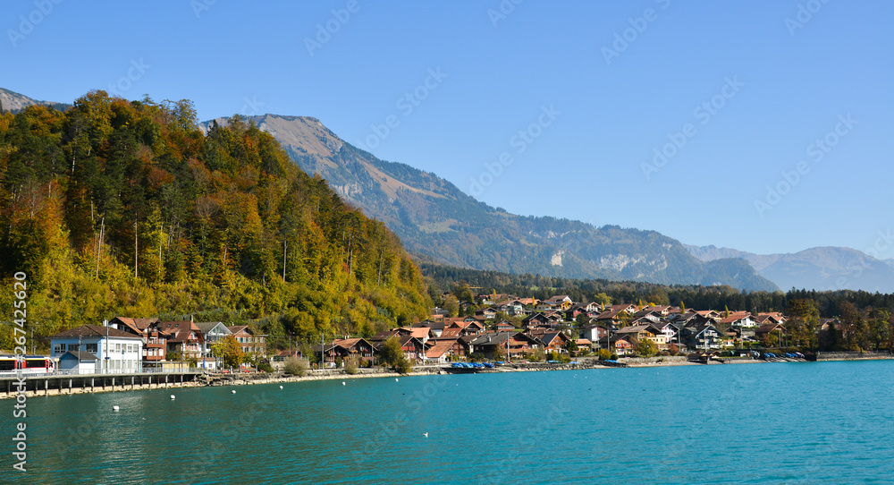 Lake town of Brienz, Switzerland