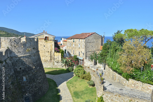 The castle of the town of Agropoli