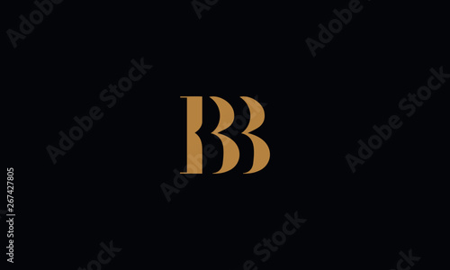 BB logo design template vector illustration