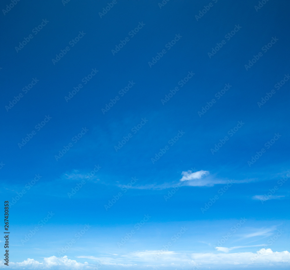 White clouds in blue sky White clouds in blue sky