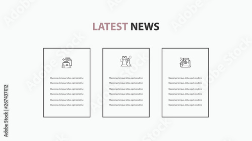 Brochure cover used in marketing and advertising