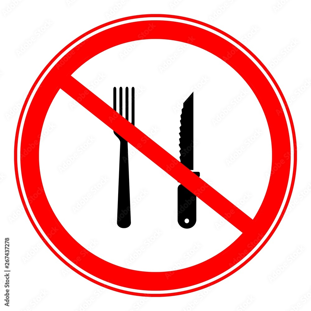 Interdiction : Repas Interdiction : Repas