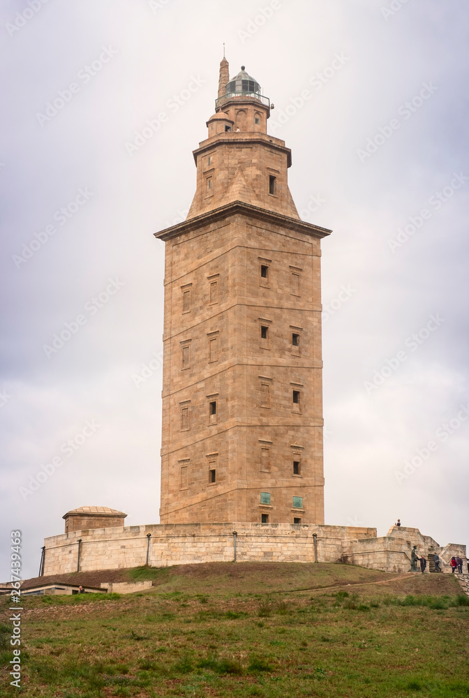 Hercules tower, La Coruna, Galicia, Spain, UNESCO