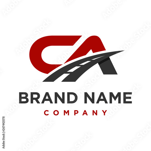 logo of CA initials transportation