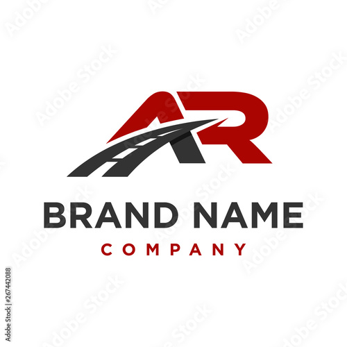 initial logo AR transportation