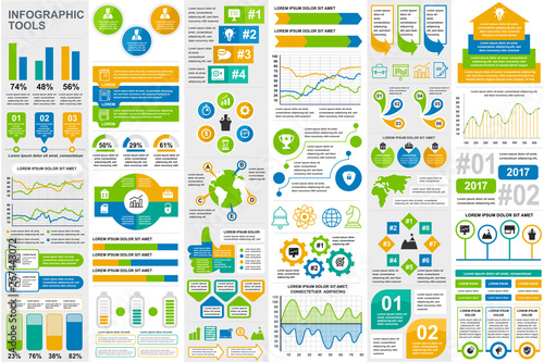 Infographic elements data visualization vector design template. Can be used for steps, options, business processes, workflow, diagram, flowchart concept, timeline, marketing icons, info graphics.