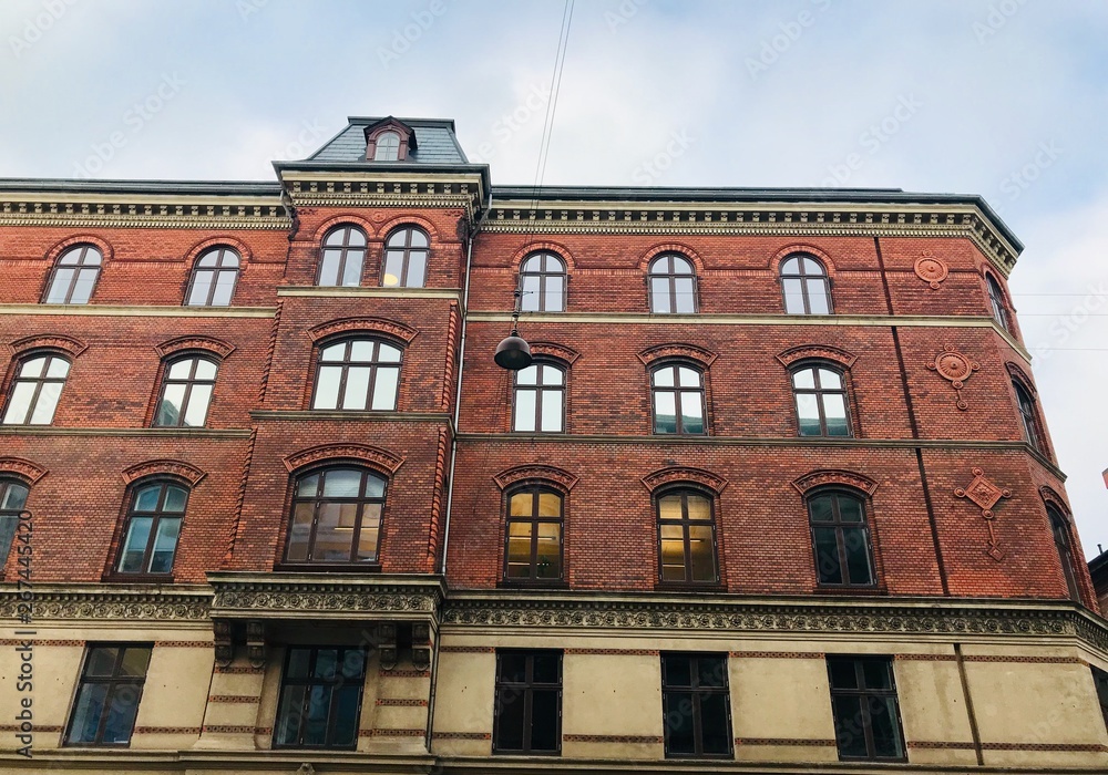 Fototapeta premium facade of old building