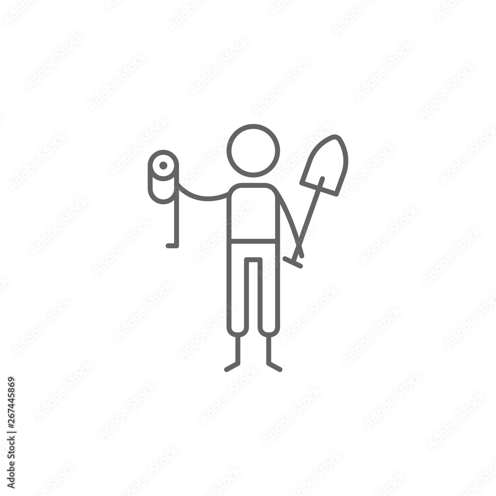 Constructor, adventure icon. Element of adventure icon. Thin line icon for website design and development, app development. Premium icon Constructor, adventure icon. Element of adventure icon. Thin line icon for website design and development, app development. Premium icon