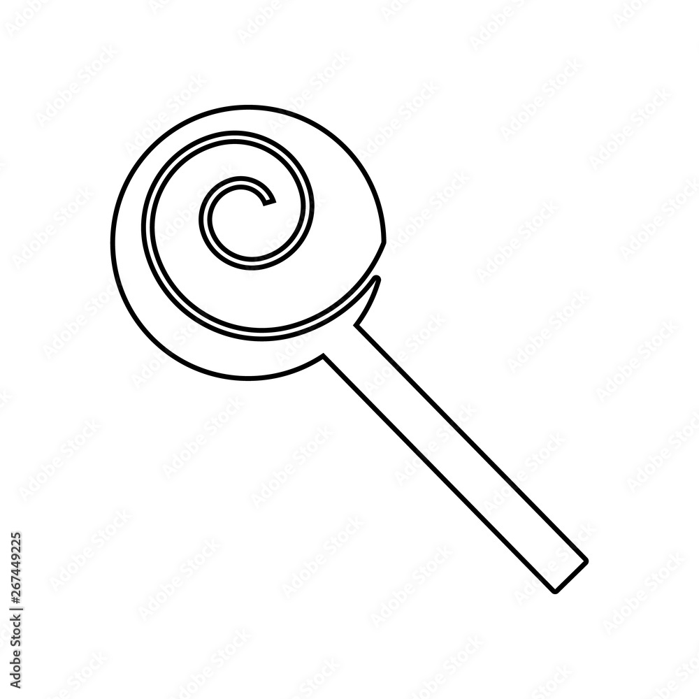 Spiral candy. simple black eating icon. Element of eating for mobile concept and web apps icon. Outline, thin line icon for website design and development, app development Spiral candy. simple black eating icon. Element of eating for mobile concept and web apps icon. Outline, thin line icon for website design and development, app development