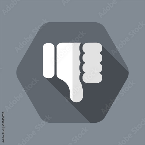 Vector illustration of dislike icon