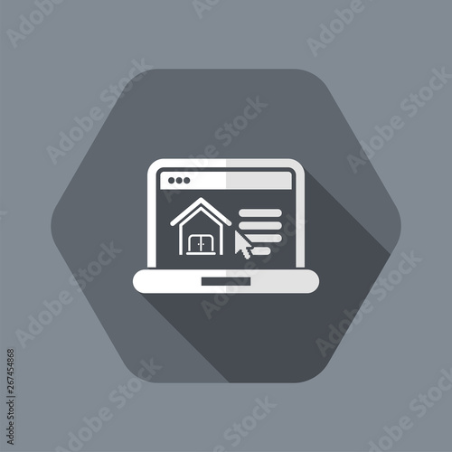 Real estate website icon