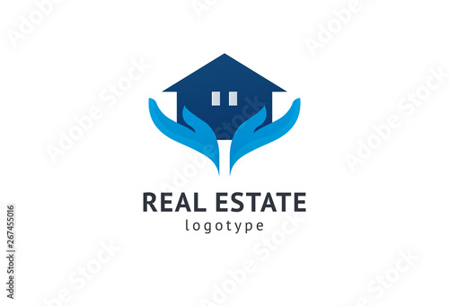 Free Download Abstract real estate agent logo icon vector design. Rent, sale of real estate vector logo, House cleaning, home security, real estate auction. Vector building logo concept. - GFXLoad