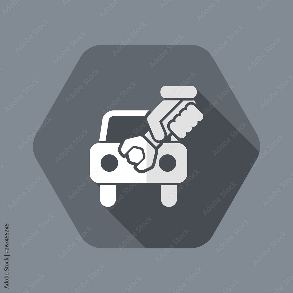 Car assistance icon Car assistance icon