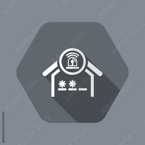 House alarm icon