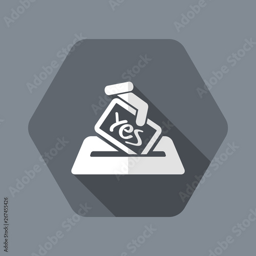Vote concept icon
