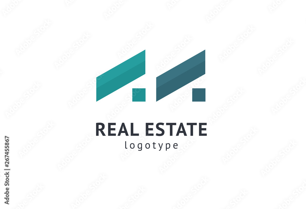 Abstract real estate agent logo icon vector design. Rent, sale of real estate vector logo, House cleaning, home security, real estate auction. Vector building logo concept. Abstract real estate agent logo icon vector design. Rent, sale of real estate vector logo, House cleaning, home security, real estate auction. Vector building logo concept.