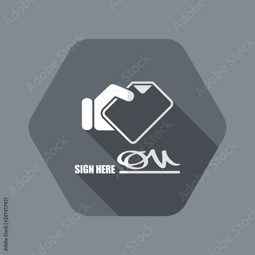 Signing up for receipt document