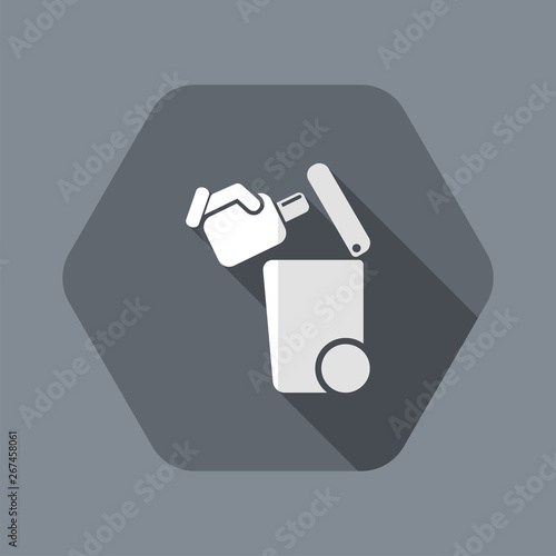 Separate waste collection icon