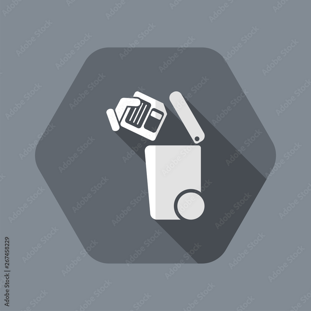 Separate waste collection icon Separate waste collection icon