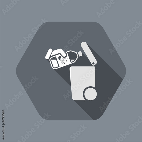 Separate waste collection icon