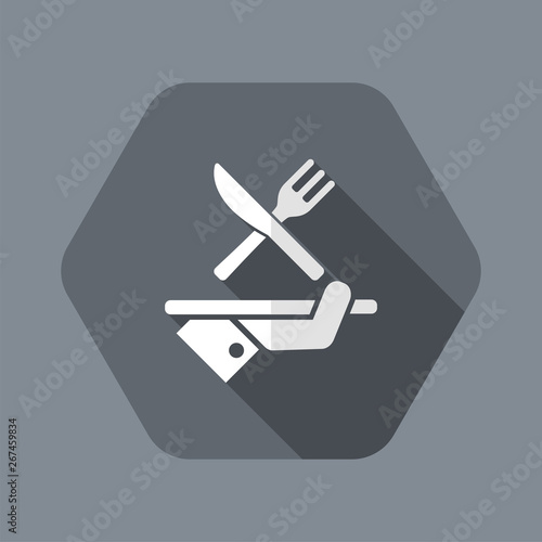 Hotel icons. Food.