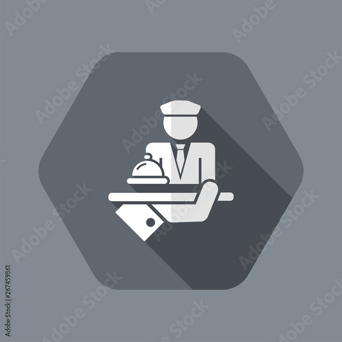 Hotel icon. Porter.