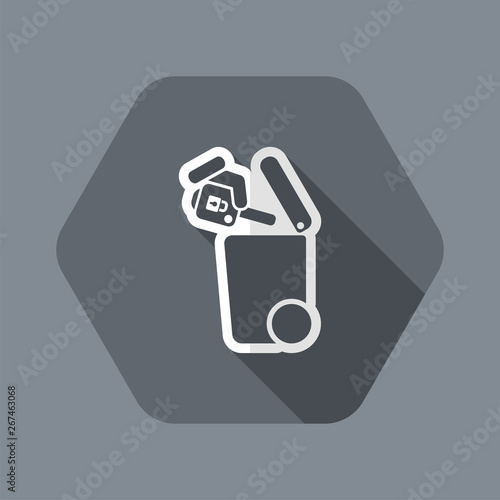 Separate waste collection icon